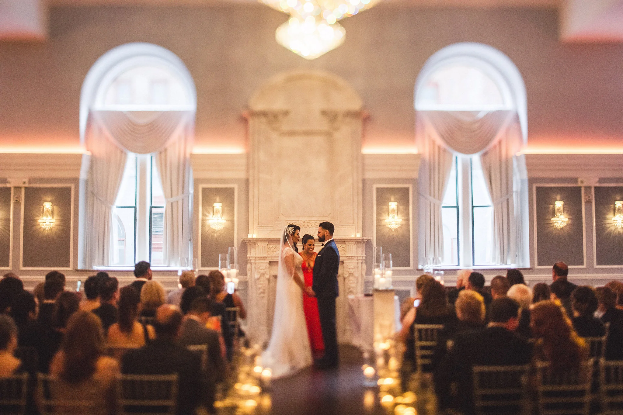 Arts Ballroom Wedding Ceremony