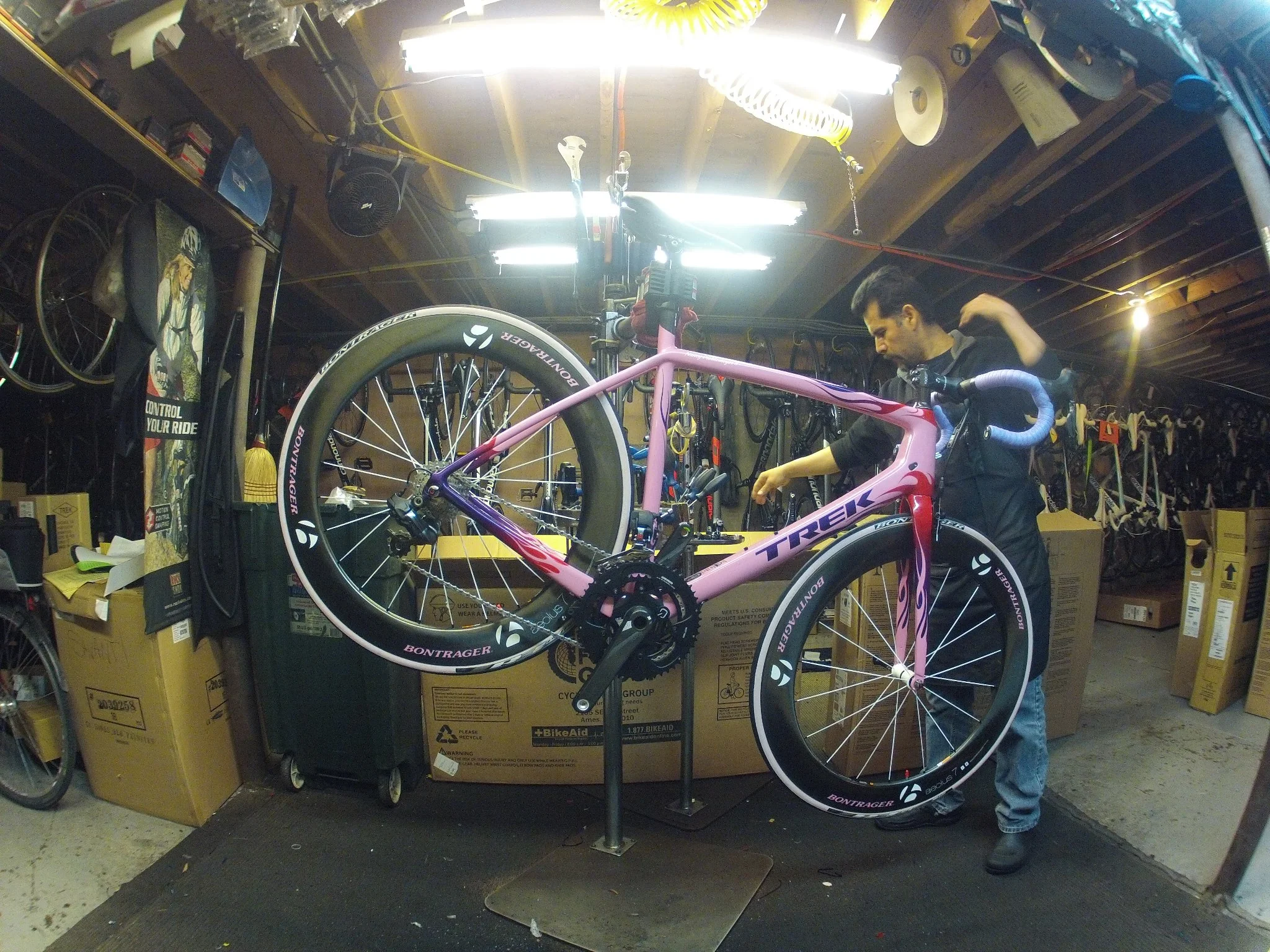  Her Backup Bike, Also Pro