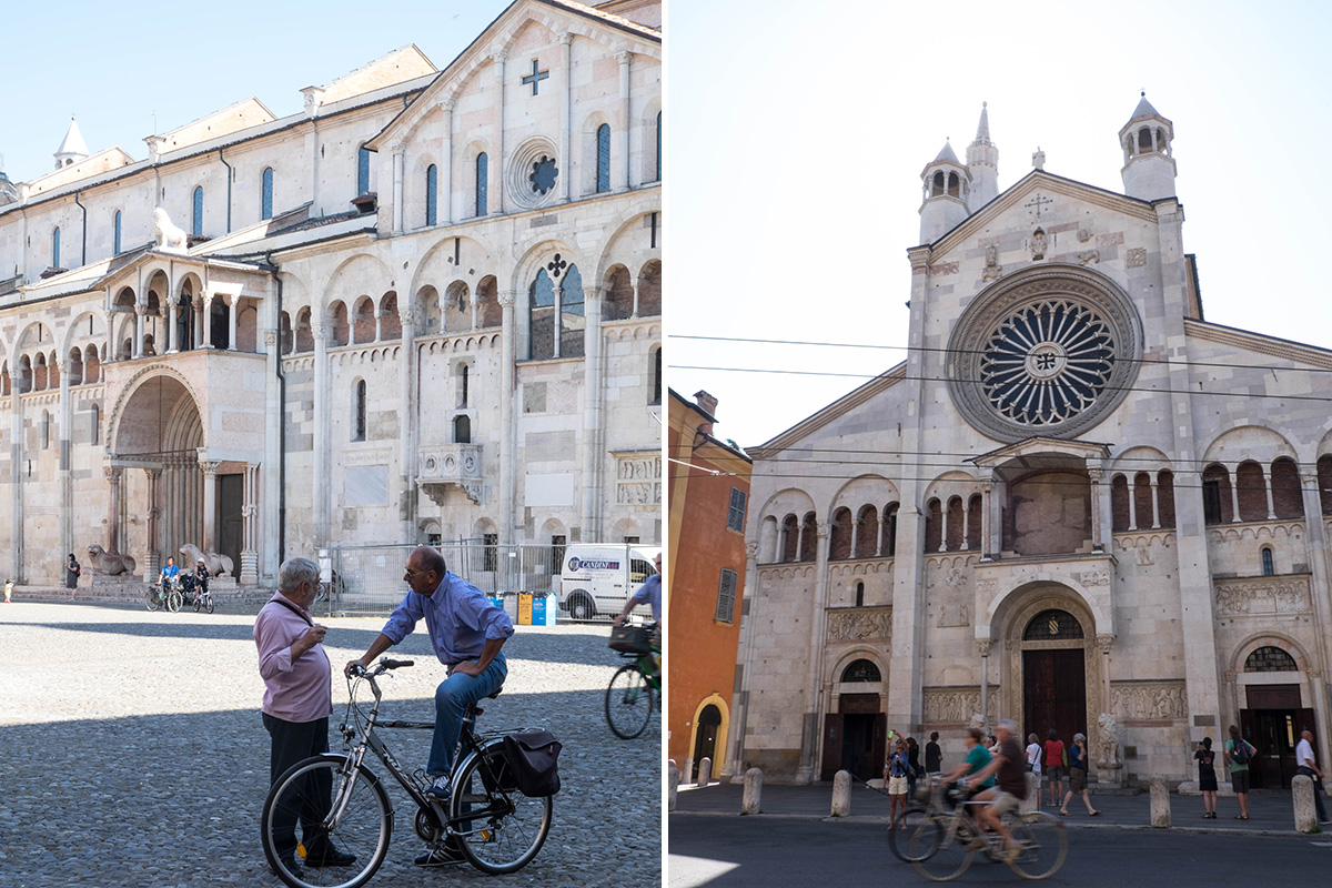 Morning in Modena.