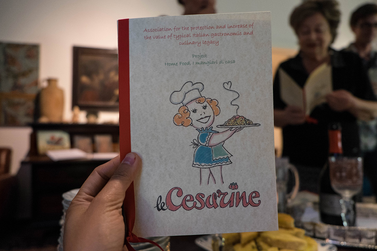 le Cesarine - an association for the protection and increase of the value of typical Italian gastronomics and culinary legacy.