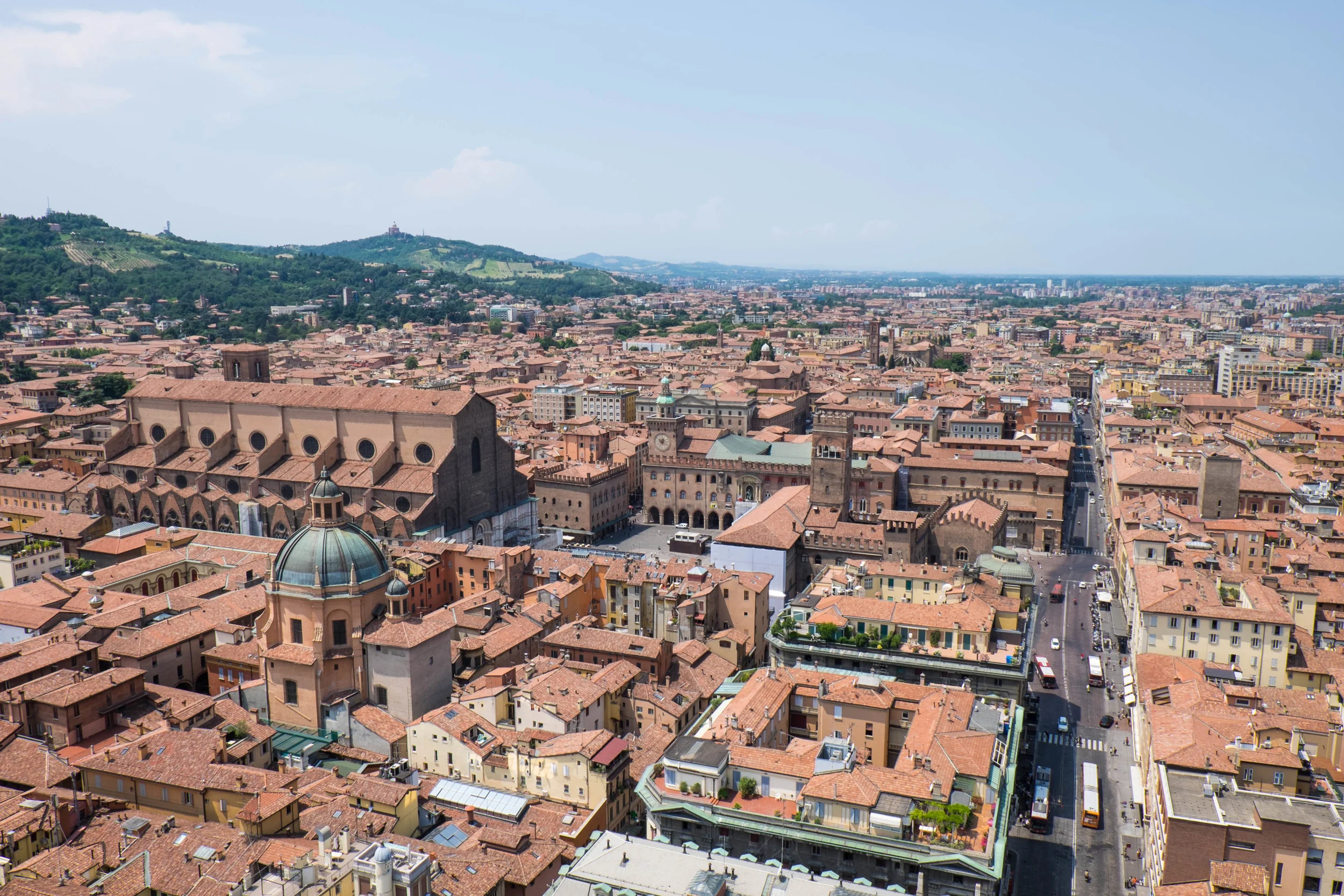 Climbed 498 steps up the Tower of Aisnelli to see this beautiful view.