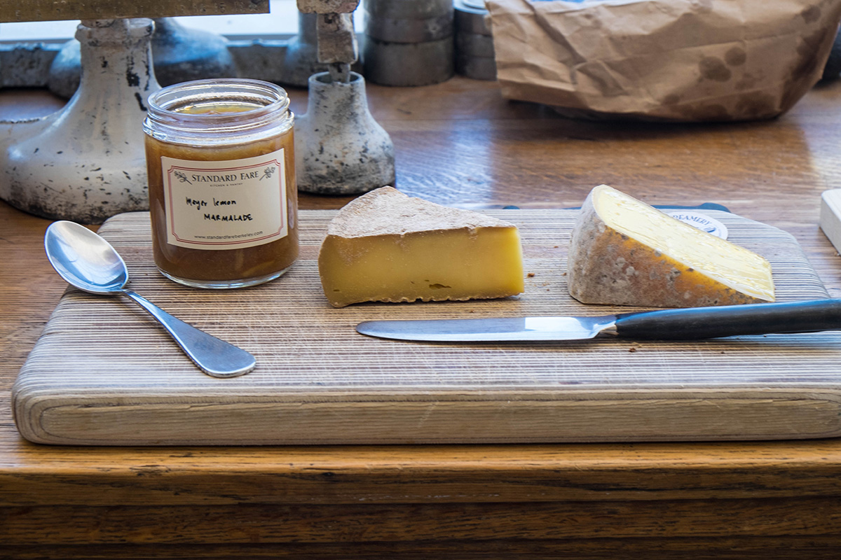 Standard Fare - They make a delicious meyer lemon marmalade! Seriously, it's good.