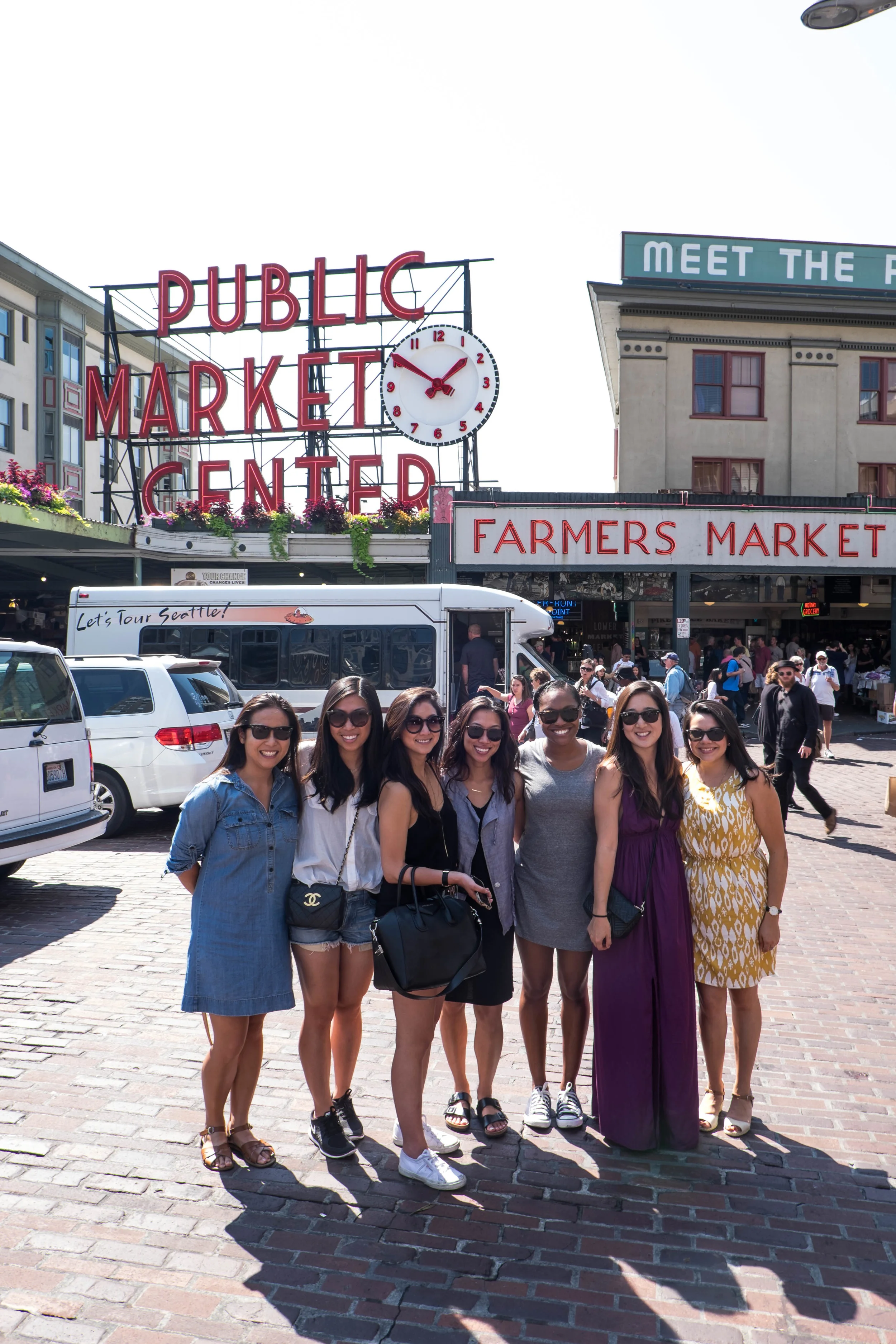Doing the touristy thing - Pike's Place.