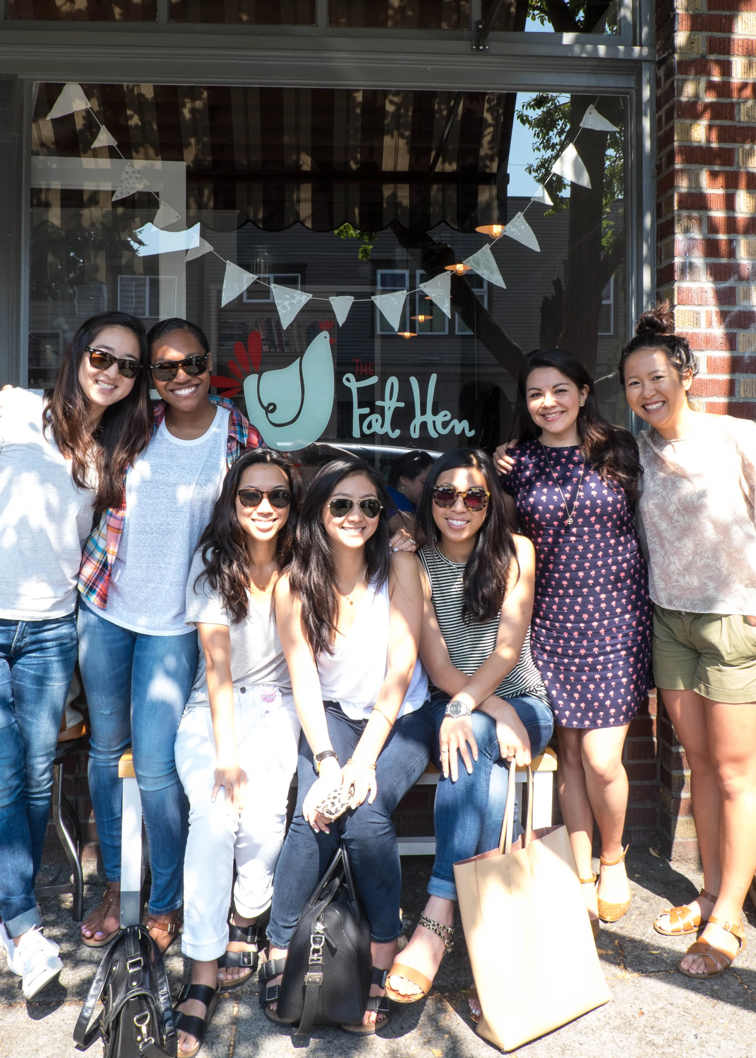 Cute and delicious brunch - The Fat Hen.