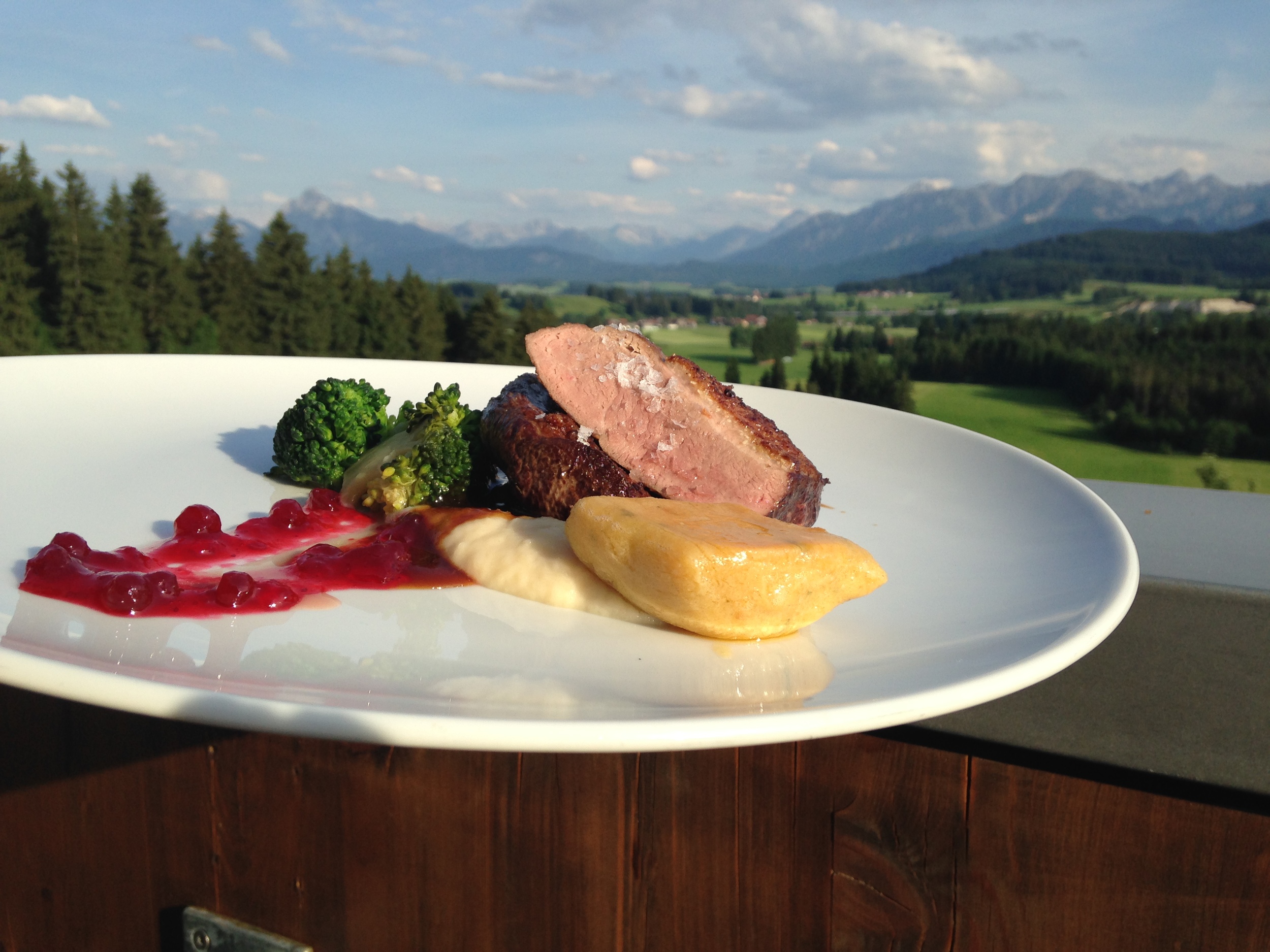 The dinner at Panorama Hotel is a good homecooked meal. The perfect last bites before I left.