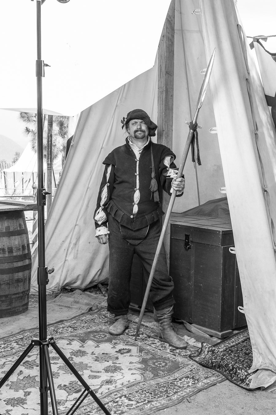 BTS Light Stand at Ren Faire