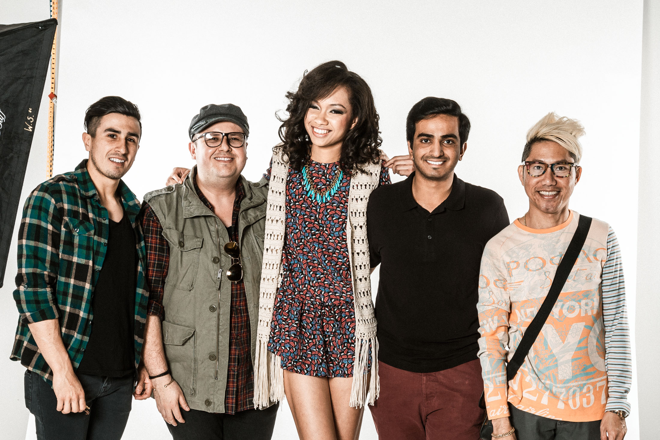 And here is the creative team from the shoot....yes, its a tradition! Got to show the people behind the images.