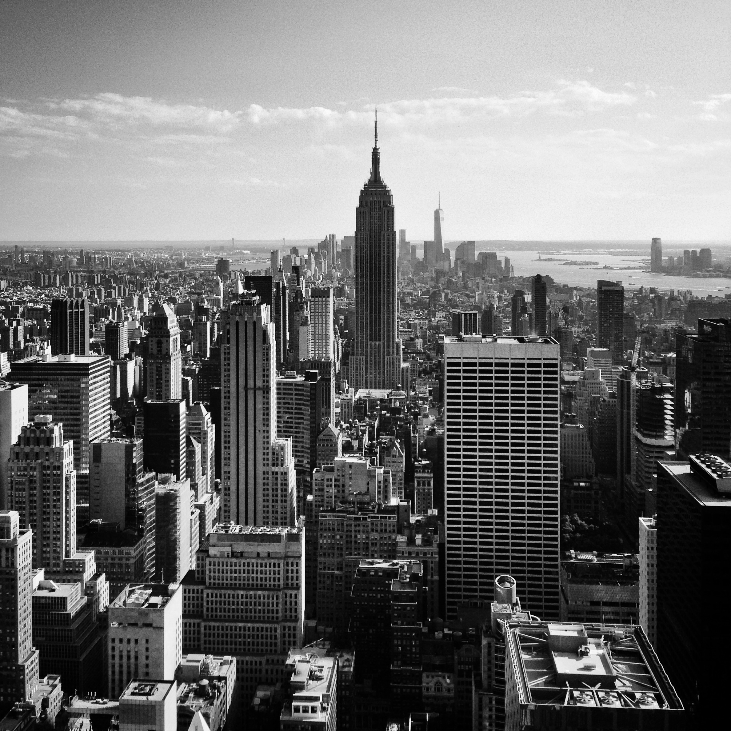 The Empire State Building from Top of the Rock