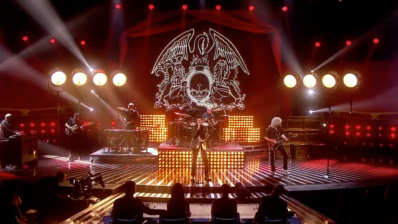 Queen + Adam Lambert, X Factor, 2014