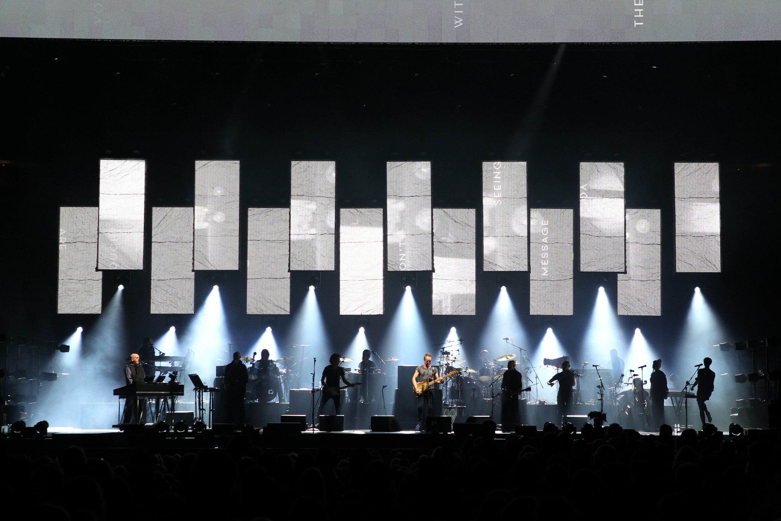 Sting and Peter Gabriel, Rock : Paper : Scissors, Madison Square Garden, 2016