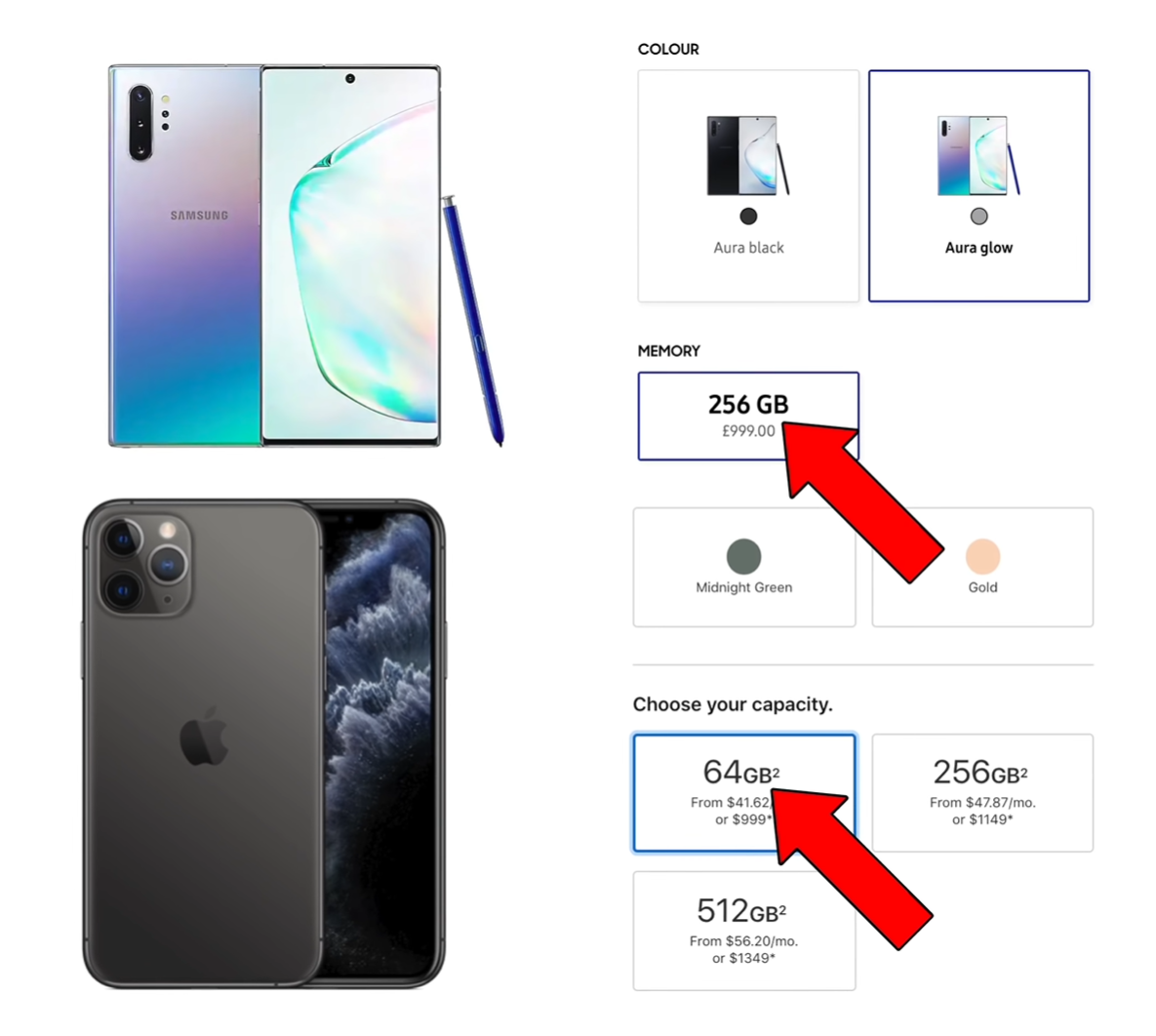 iPhone 11 Pro Max vs Samsung Galaxy Note 10+: Which $1,100 giant