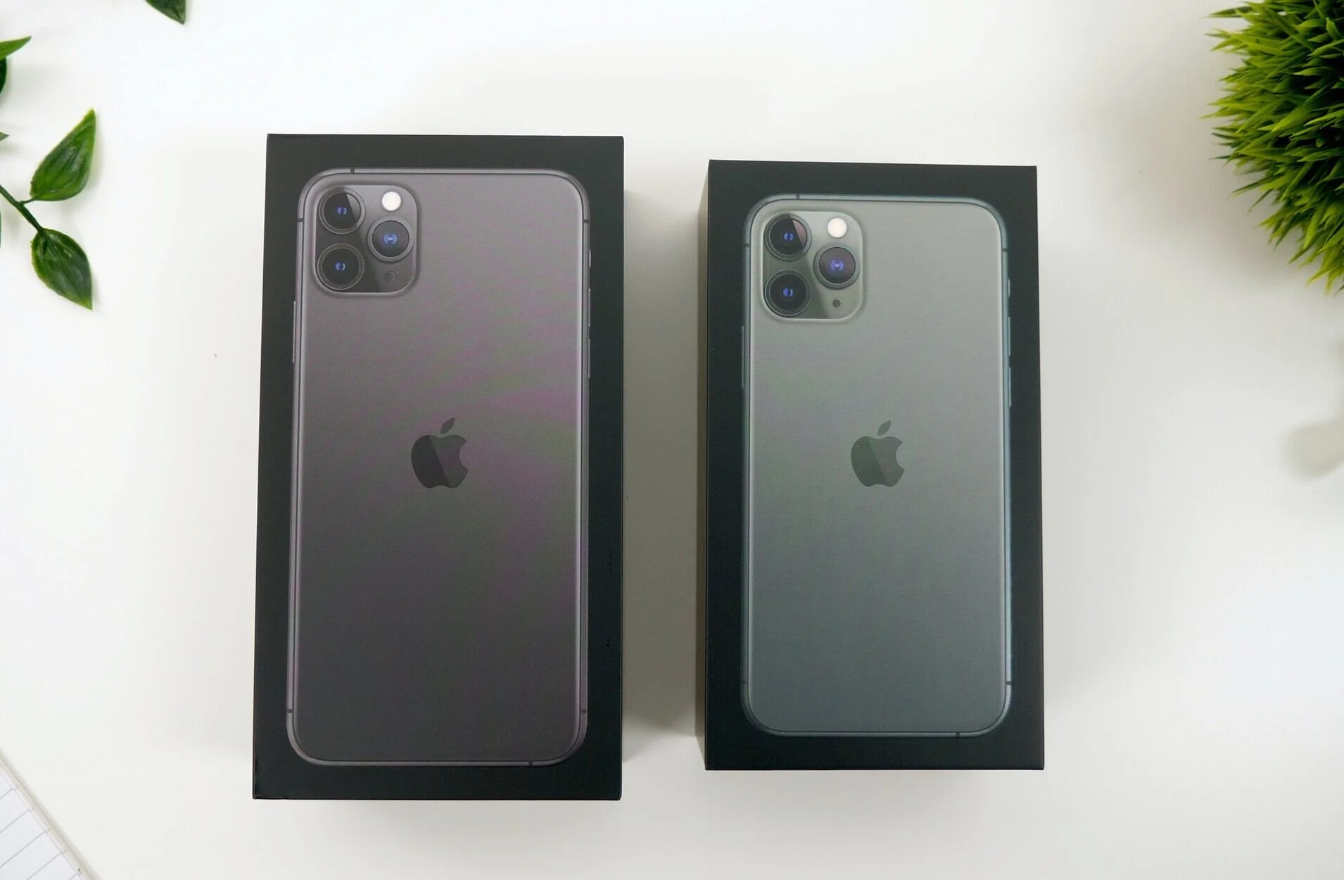 The design of the boxes has changed from the previous white boxes