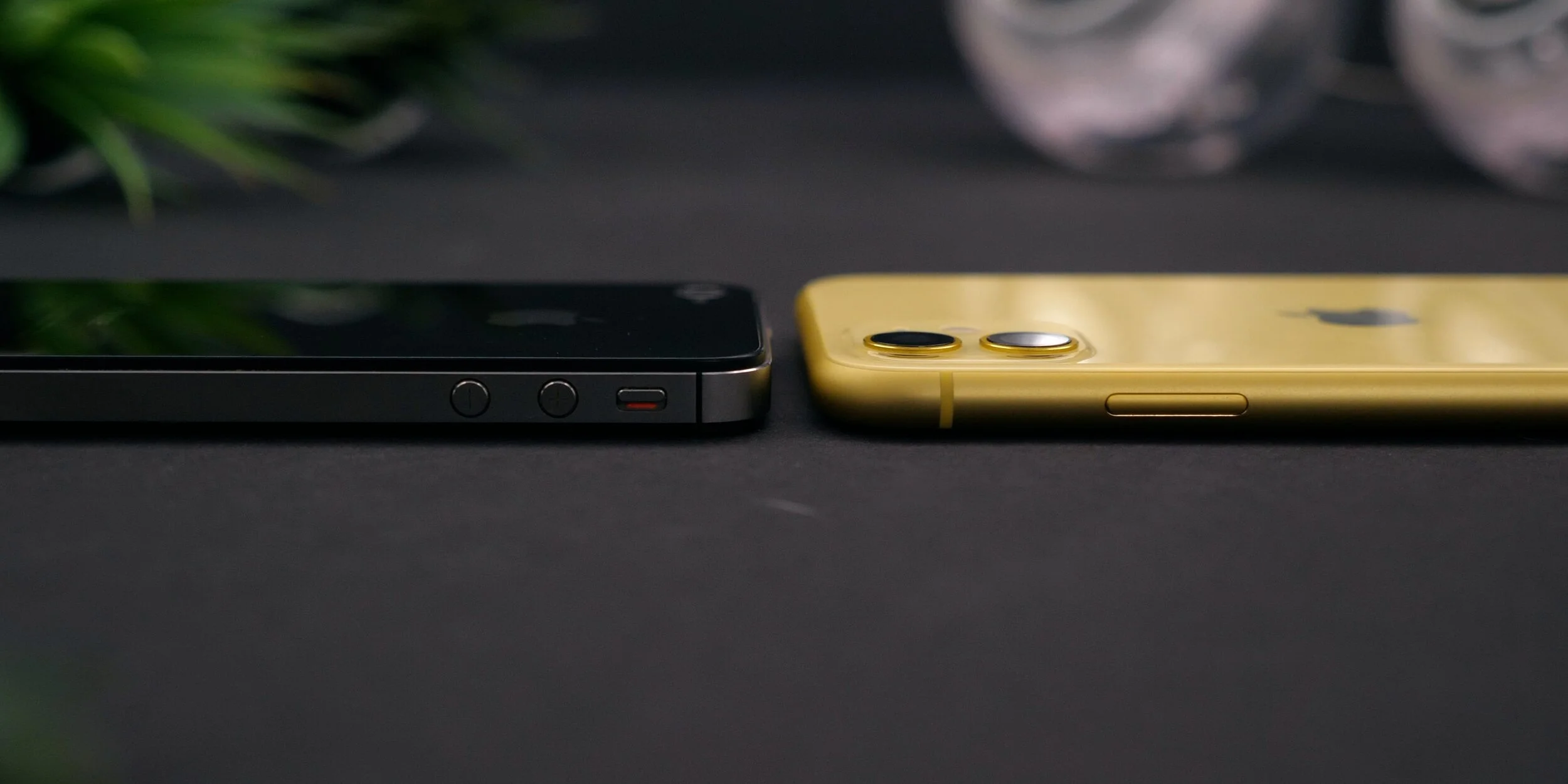 Measuring 8.3mm in thickness, this is the thickest iPhone since the 4S (Left)