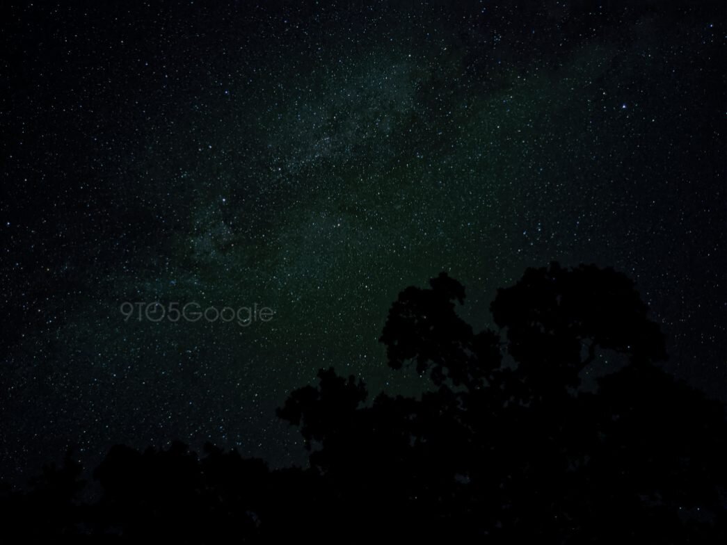 An example image of the Astrophotography from the Pixel 4 (Source: 9to5Google)