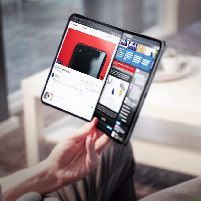 Foldable phones are indeed the future!
 Uploaded a brand new video, discussing the Past, the Present &amp; the Future of Foldable phones!

Chances are, a few years from now - this foldable iPad might be a real thing!
.
.
.
#FoldableTech #Foldable #Ga