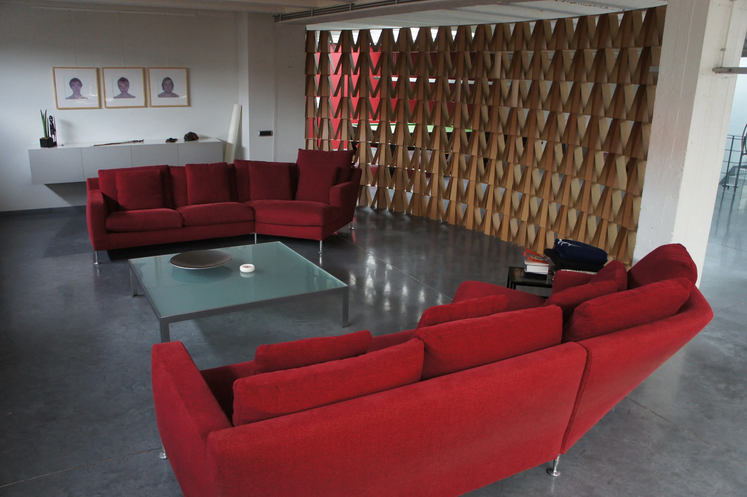   Wall of Cards as installed at private residence buyer.    