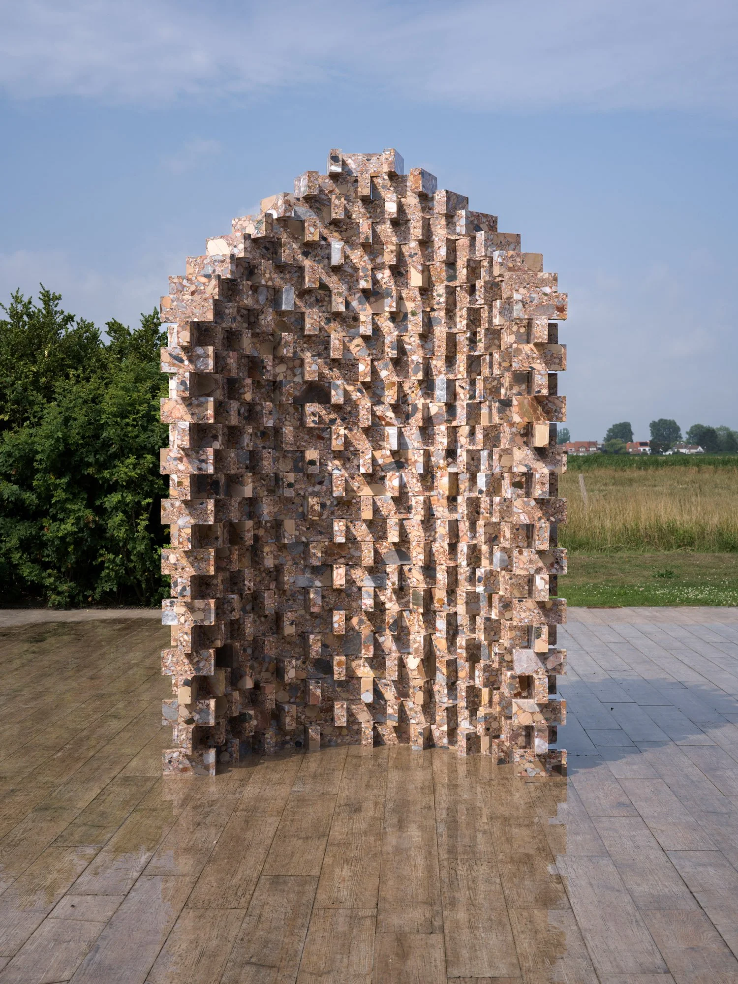 Column (Rosso Di Masso)