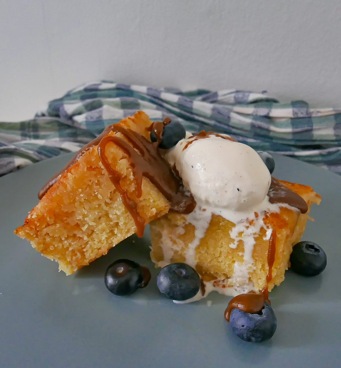 Coconut Lime Cake with Gula Melaka Caramel