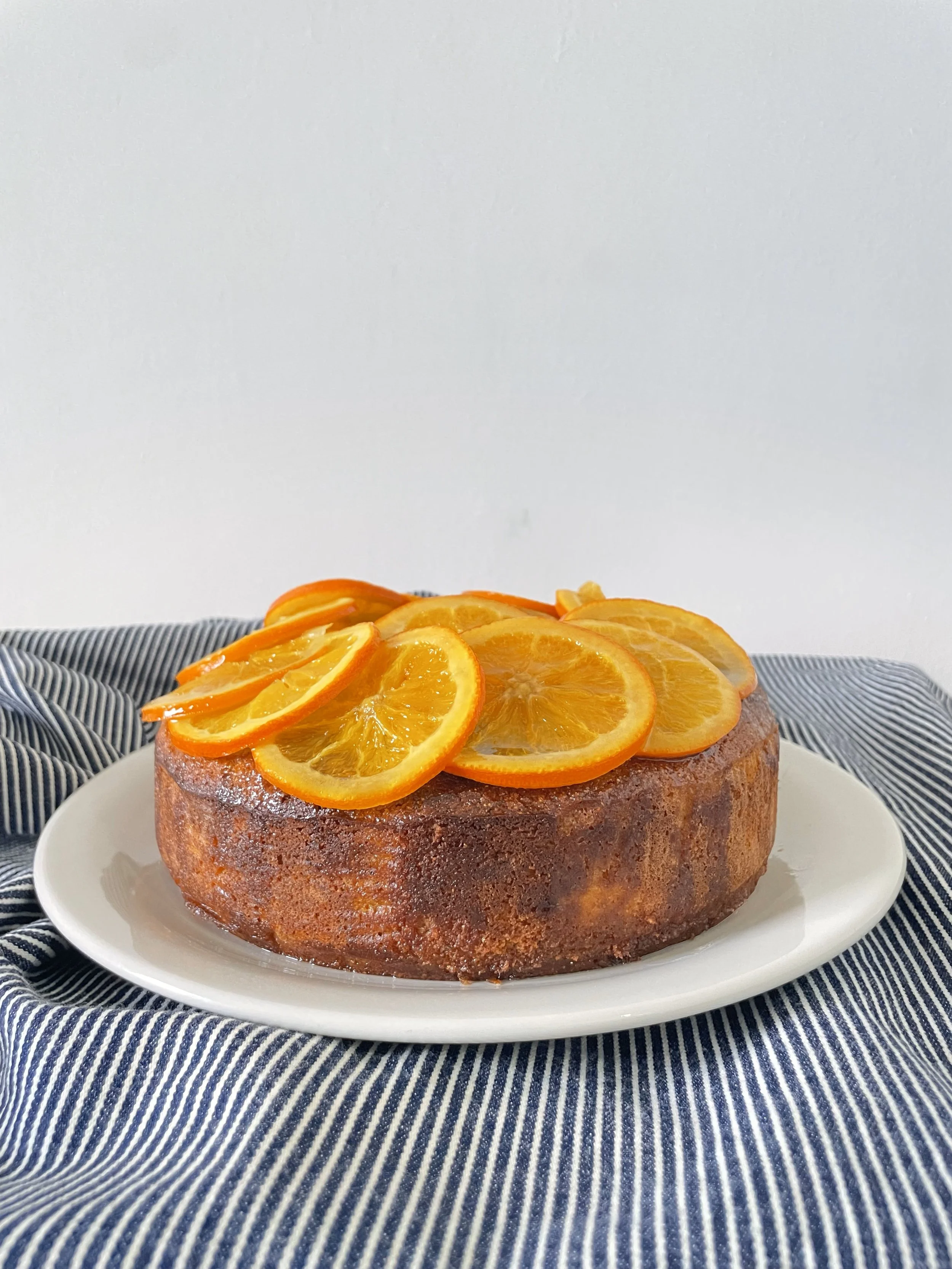Orange & Almond Cake -  the perfect match