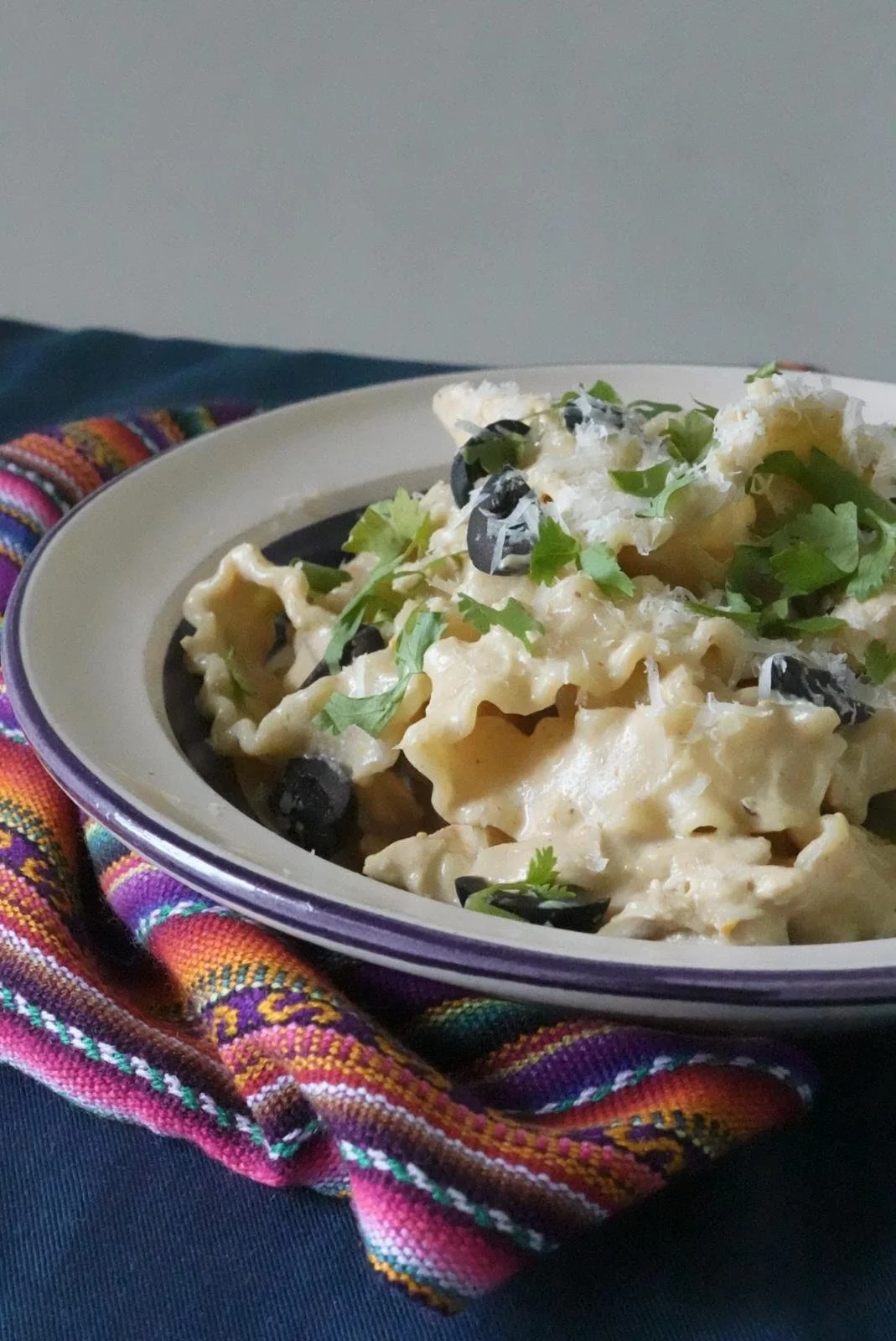 Aji de Gallina con Mafaldine