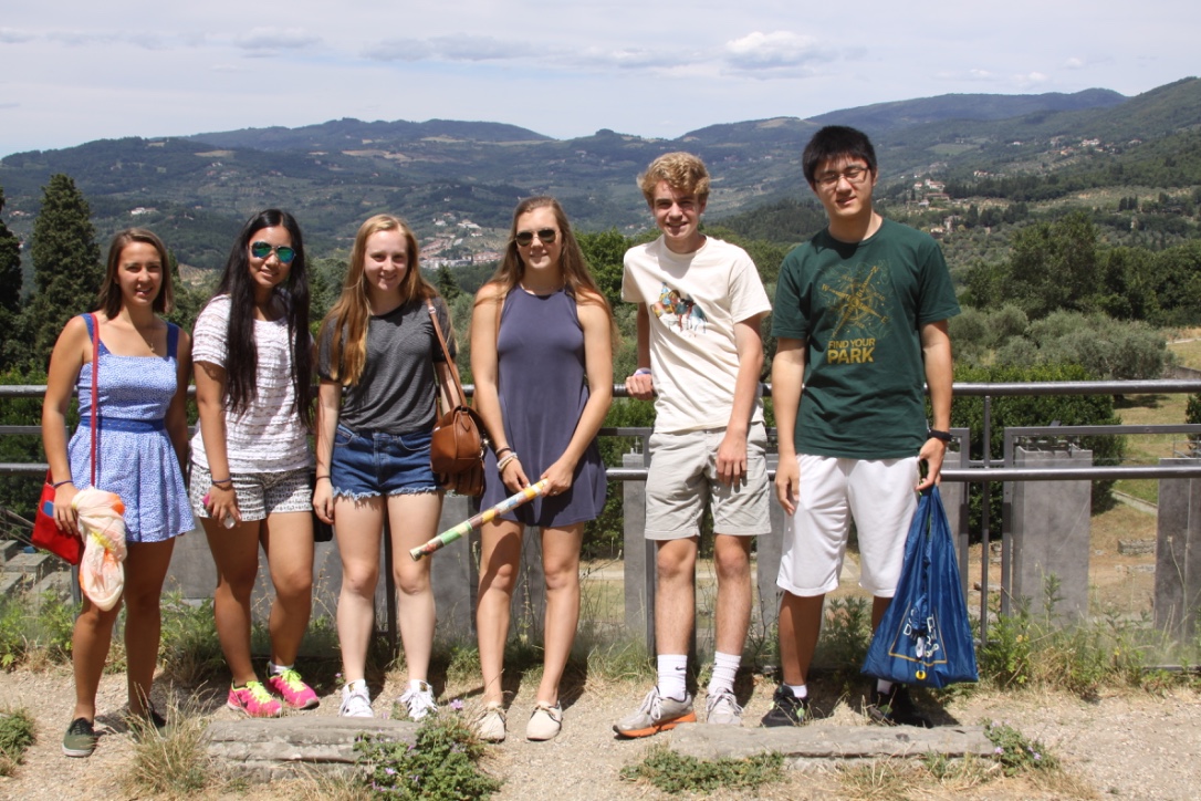 The crew at Fiesole!
