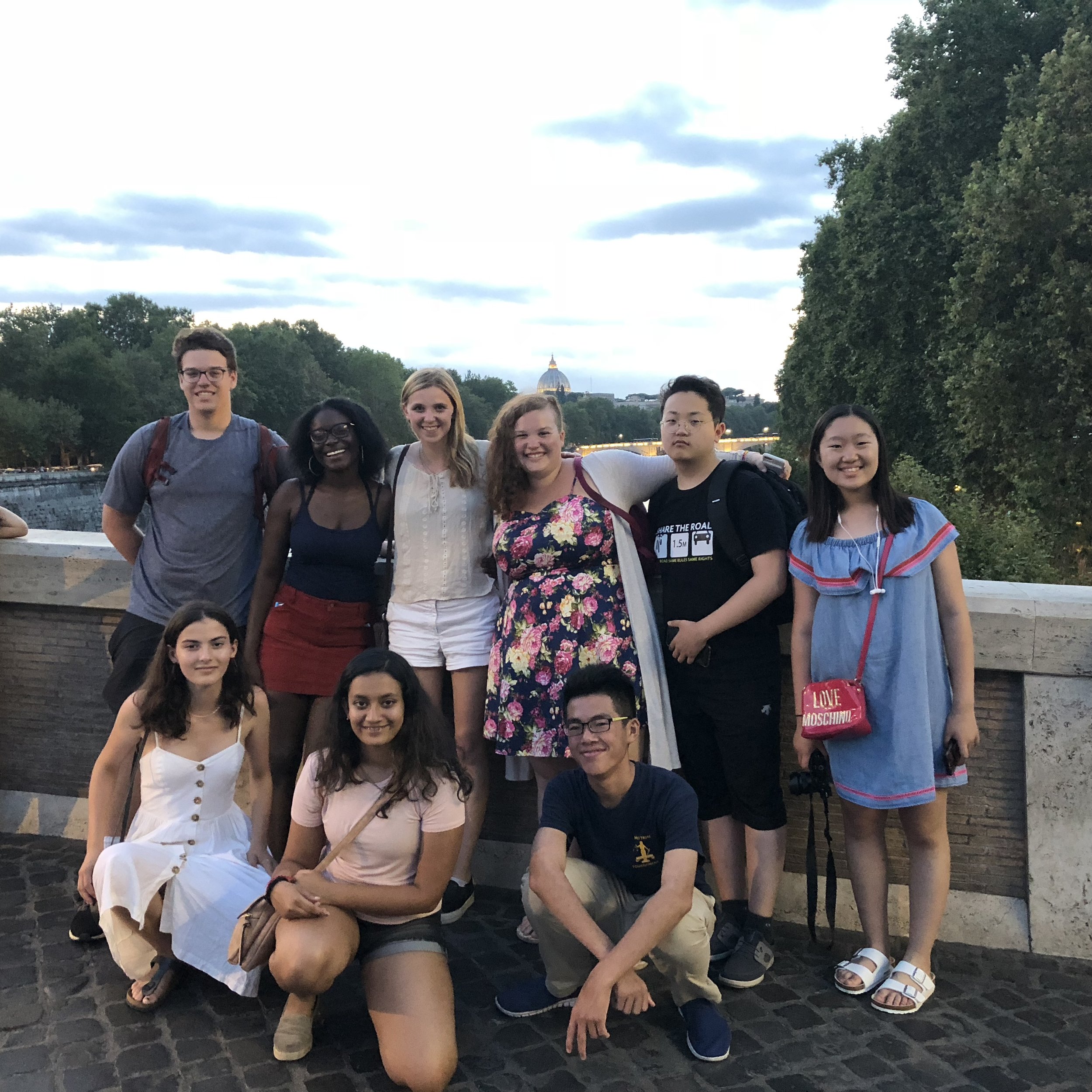 Group on Ponte Sisto.jpg