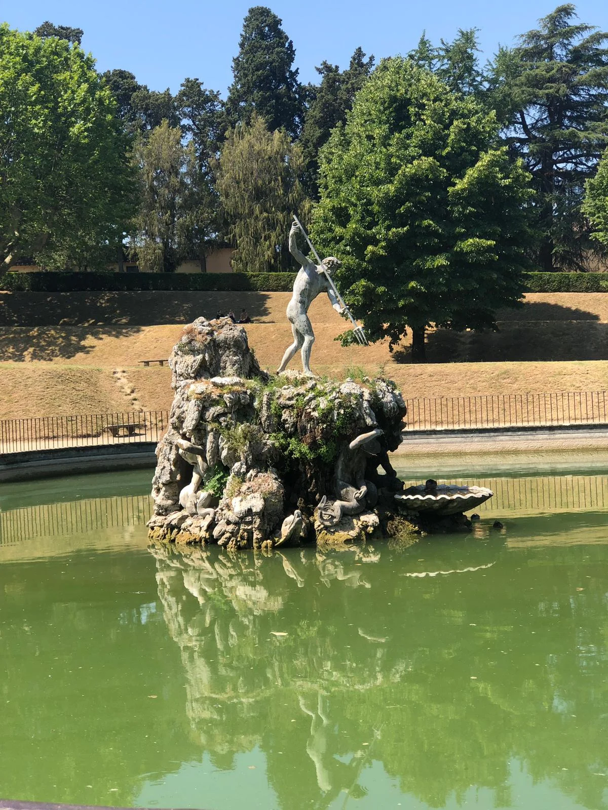 Neptune in the Boboli Gardens