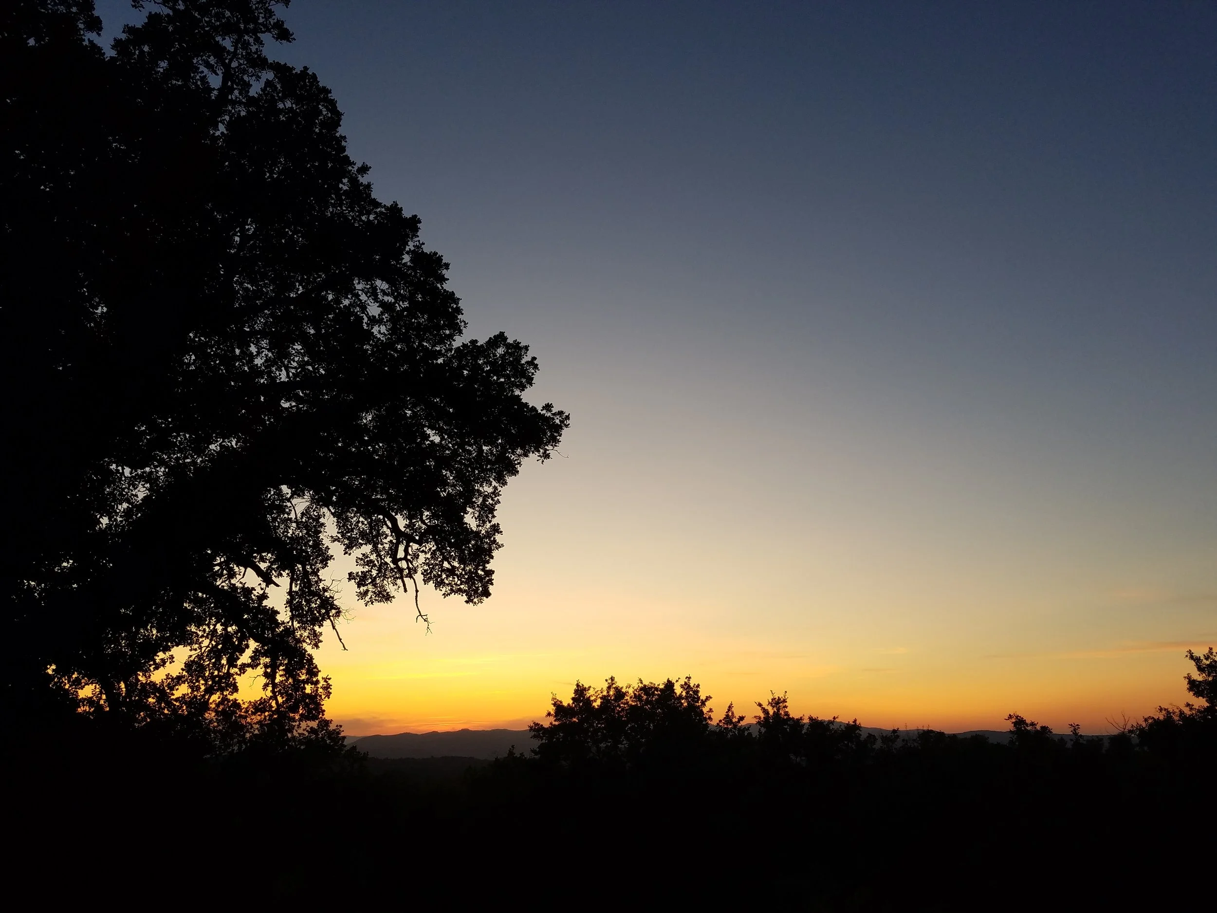 Sunset in Palazzuolo