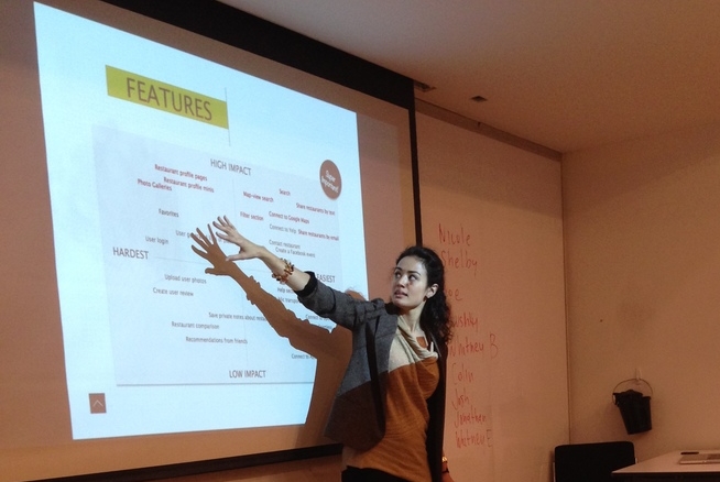  Presenting to the class at General Assembly 