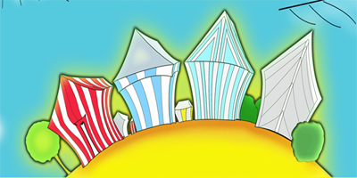 To add to it's fantastic vacation destination resort themed environment, a Tent City was constructed in 1900. For a few dollars a week, families could stay in Tent City , Complete with bathing facilities, carnival booths, a Ferris Wheel and dance pavilion, appealed to the emerging middle class who couldn’t afford the hotel