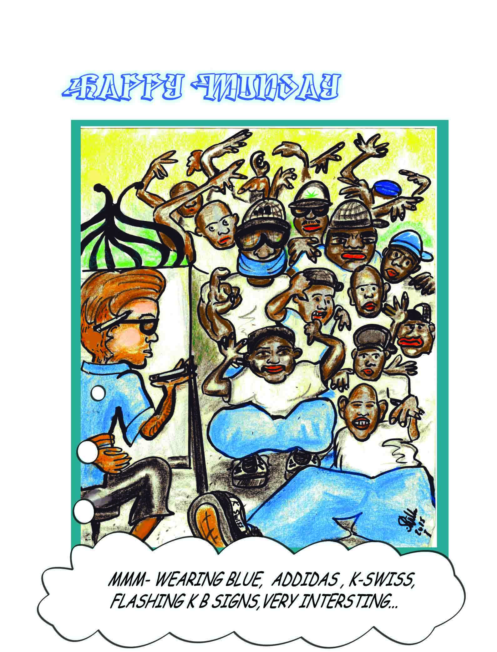 smart phones help us all- especially when your sunglasses distort color and you all you remember about the movie COLORS was that Sean Penn starred in it.