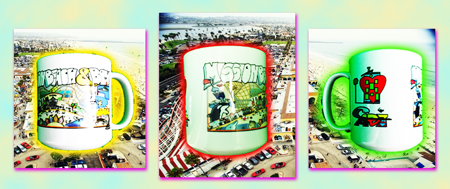 The Mission Beach Coastal Art Cup- click here to order.