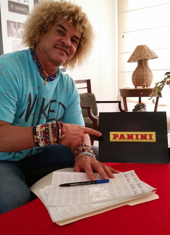Carlos Valderrama; Colombia NT