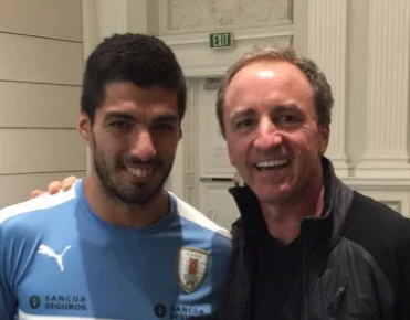 Luis Suarez and Dario