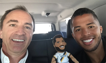 Dario and Giovani dos Santos