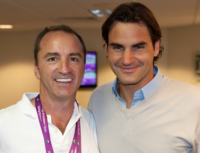 Dario and Roger Federer