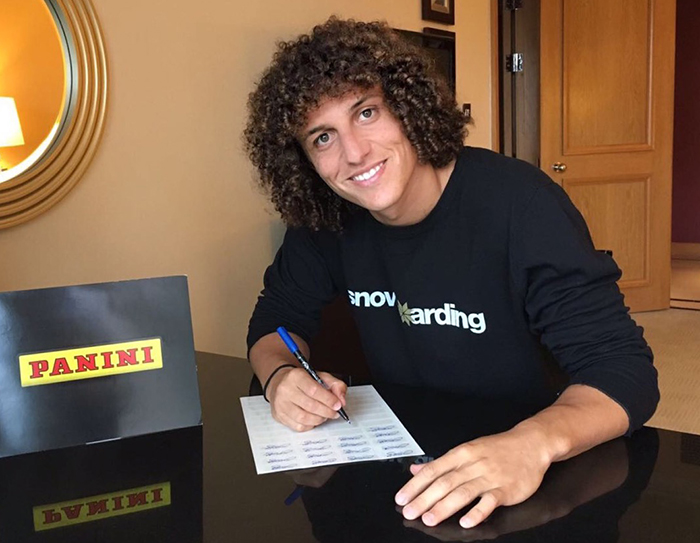 DAVID LUIZ; Chelsea, Brazil NT