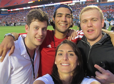 Fernando Arias, Daniele Delgaudio, Alex Cesarano, and, Daniella
