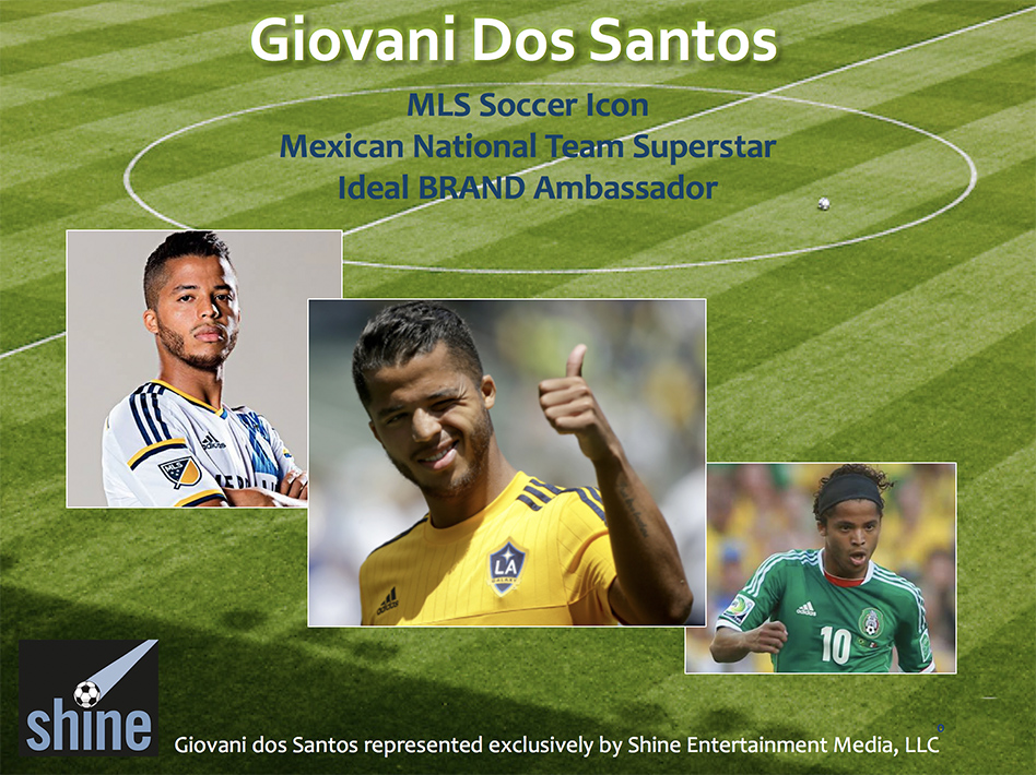 Giovani dos Santos — Shine Entertainment Media