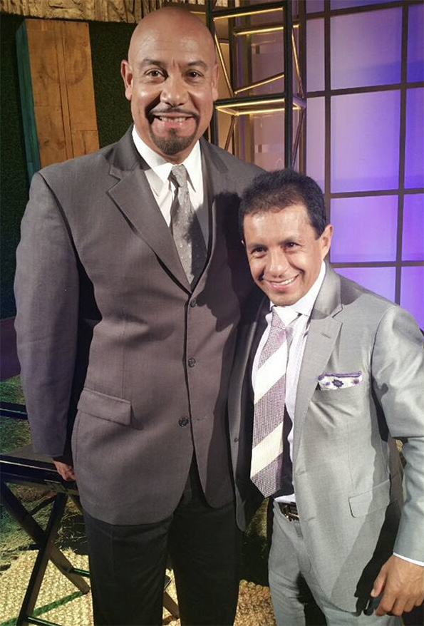 Edgar and Triple Crown Winner Victor Espinosa