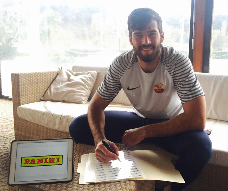 ALISSON BECKER; A.S. Roma, Brazil NT