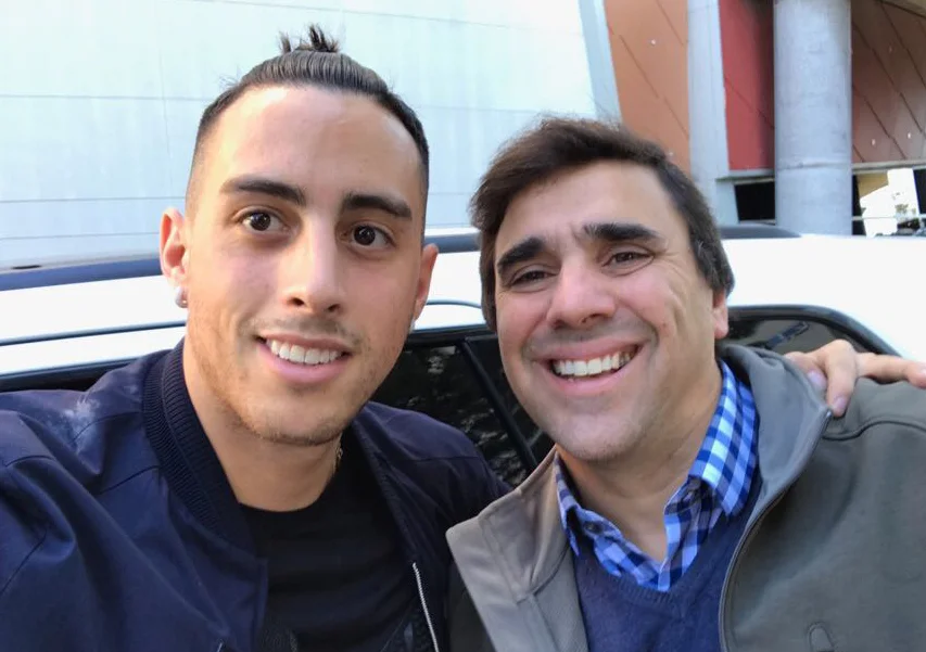 Ramiro Funes Mori and Carlos