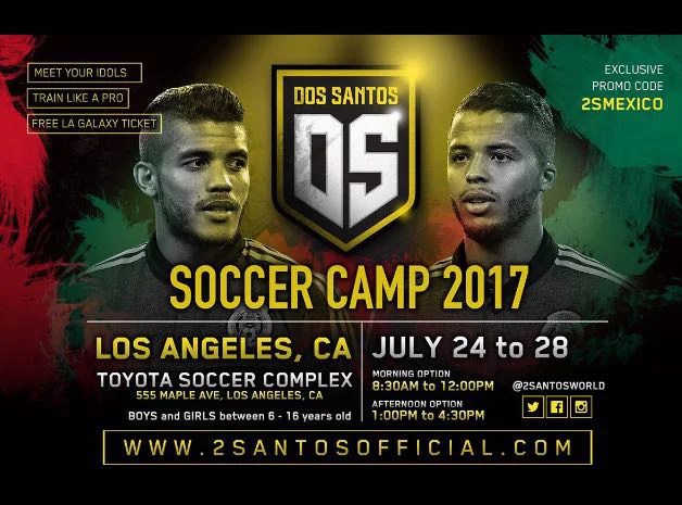 Soccer Camp 2017, Gio and Jonathan dos Santos