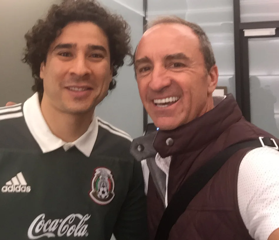 Guillermo Ochoa and Dario