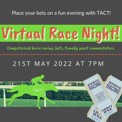 Virtual Race Night - Saturday 21st May 2022 - 7pm
