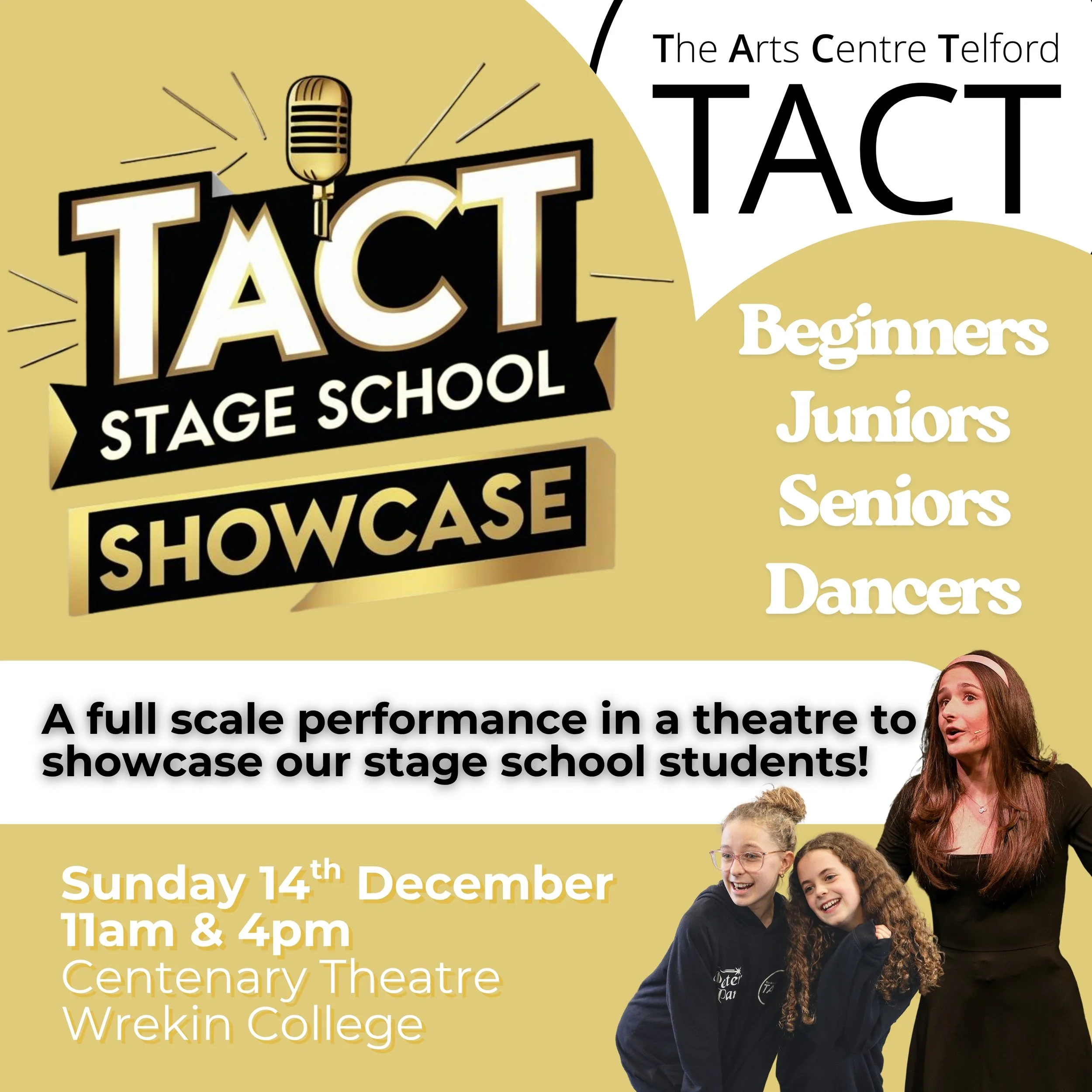 TACT Stage School Showcase (Shows at 11am & 4pm)