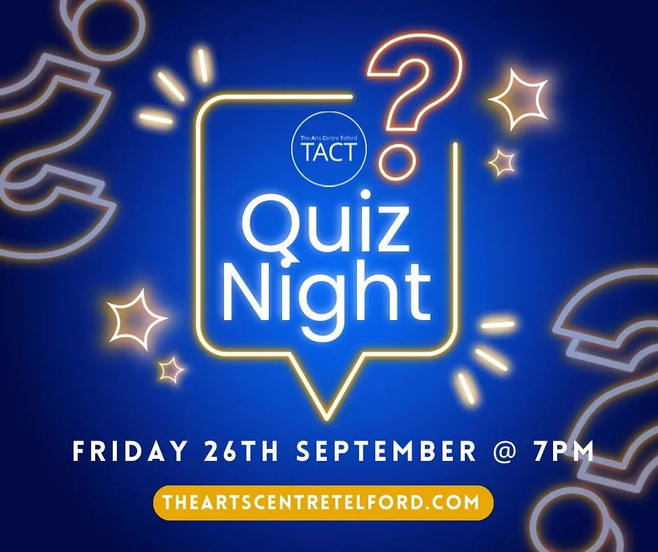 🌟 QUIZ NIGHT DATE CHANGE - FRIDAY 26TH SEPTEMBER @ 7PM

🌟 We have changed the date of our annual quiz - get yourself booked in for Friday 26th September!

🌟 Teams of up to 5 can book on our website for just &pound;5 per player! We will be released