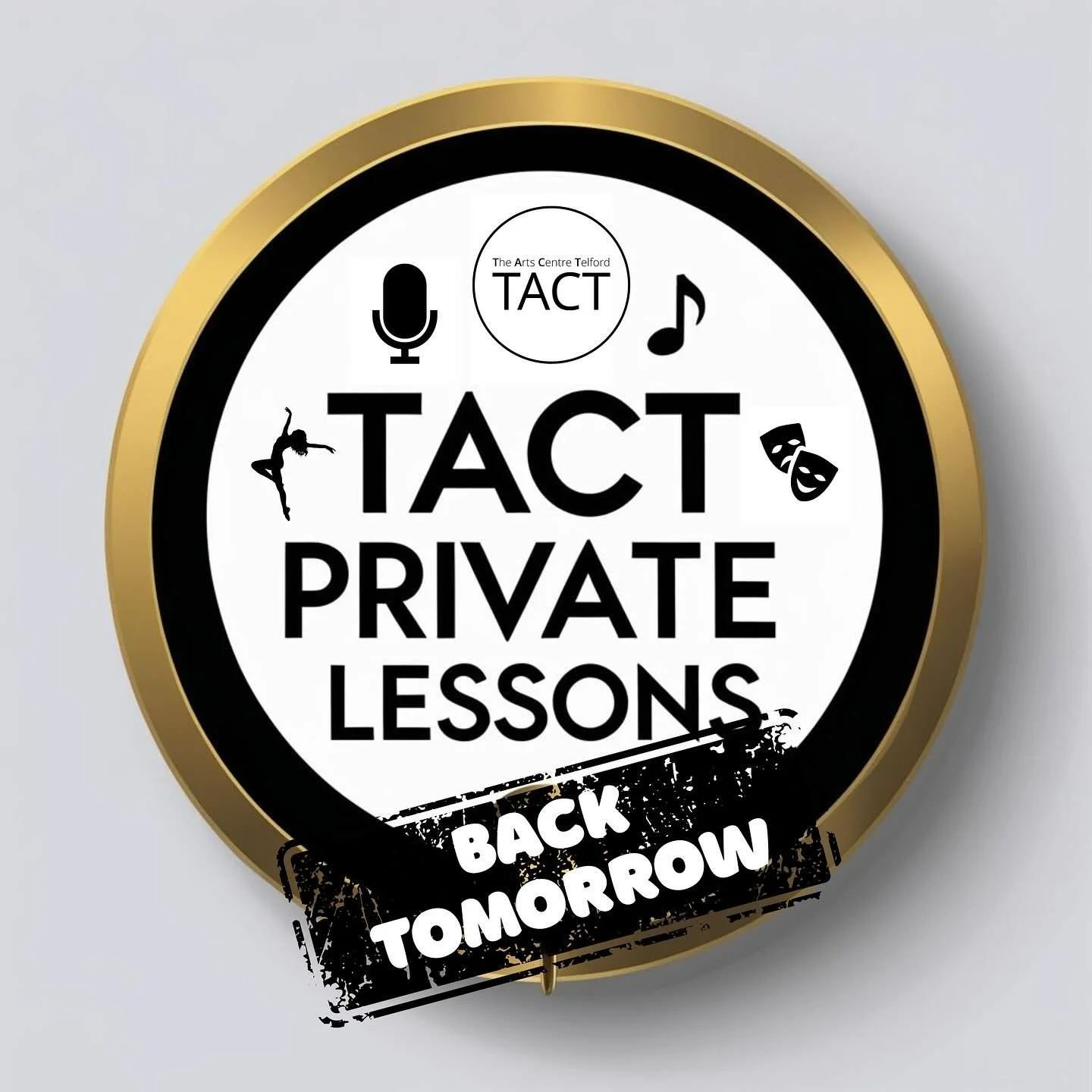 🌟 PRIVATE LESSONS ARE BACK TOMORROW - CLASSES RESUME FROM SATURDAY 6th SEPTEMBER

🌟 Private lessons resume from tomorrow! We can&rsquo;t wait to see you back in the studio!

🌟 Any questions about your lesson slot or if you still wish to sign-up, l
