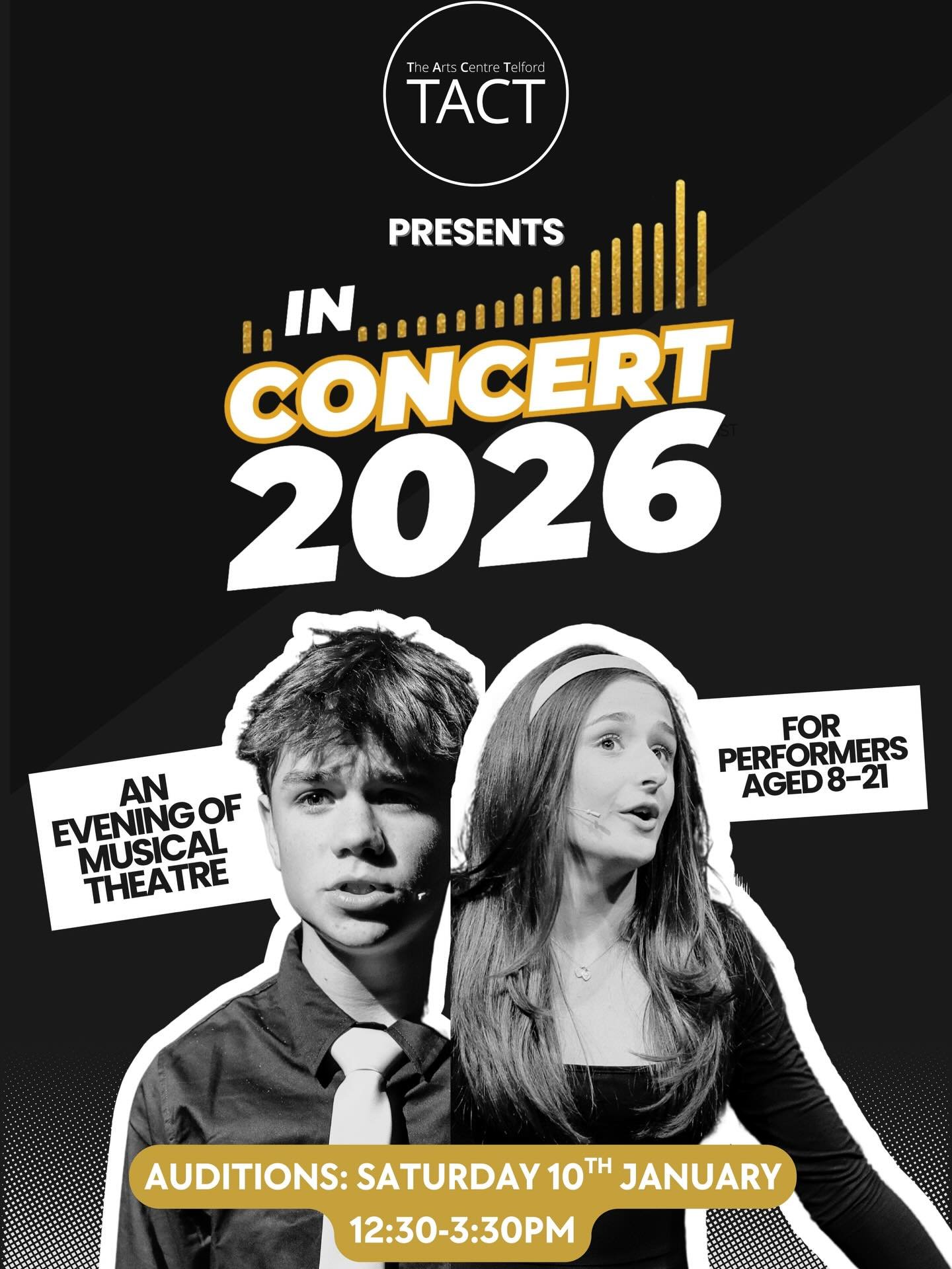 🌟 IN CONCERT IS BACK - AN EARLY CHRISTMAS PRESENT FROM TEAM TACT

🌟 We love all things Christmas at TACT and we couldn&rsquo;t wait another day to reveal what&rsquo;s next for us&hellip;In Concert is back next term at The Arts Centre Telford!

🌟 T