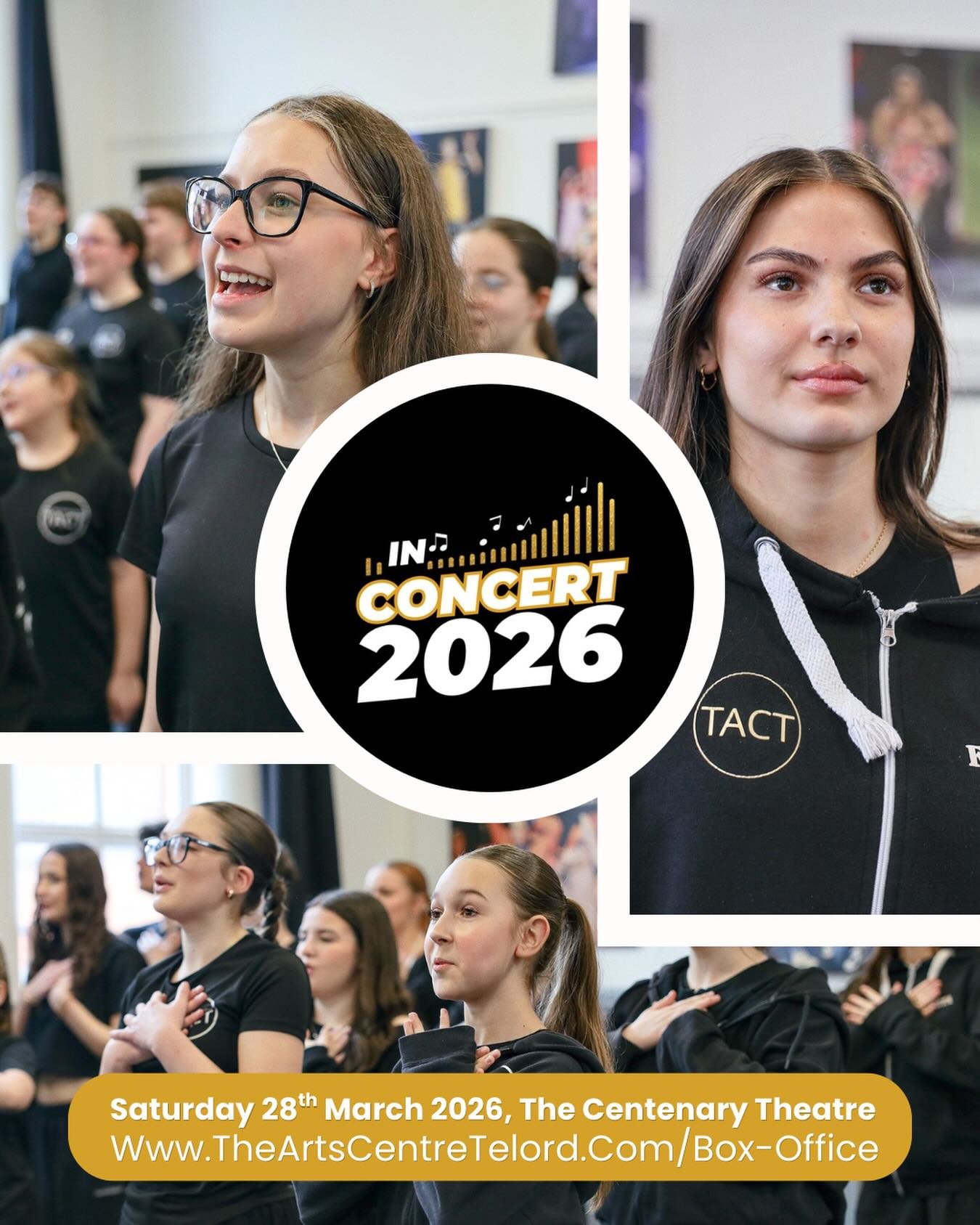 💛 IN CONCERT 2026 - TICKETS ON SALE FOR SATURDAY 28TH MARCH

💛 Join us on Saturday 28th March at 1pm and 7pm for another fantastic production of In Concert! This is an evening of musical theatre presented by our Junior and Senior students featuring